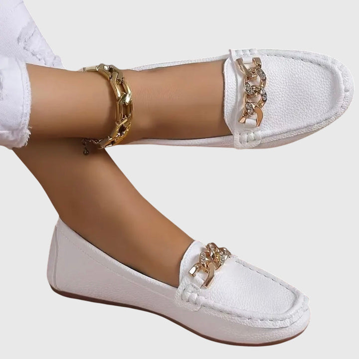 Kestrel | Women's Summer Chain Detail Loafers