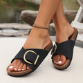Vesper | Women's Stylish Buckle Slide Sandals