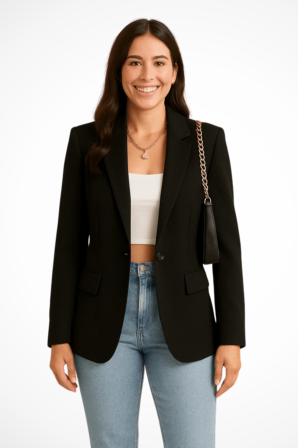 Calypsa | Women's Classic Tailored Blazer