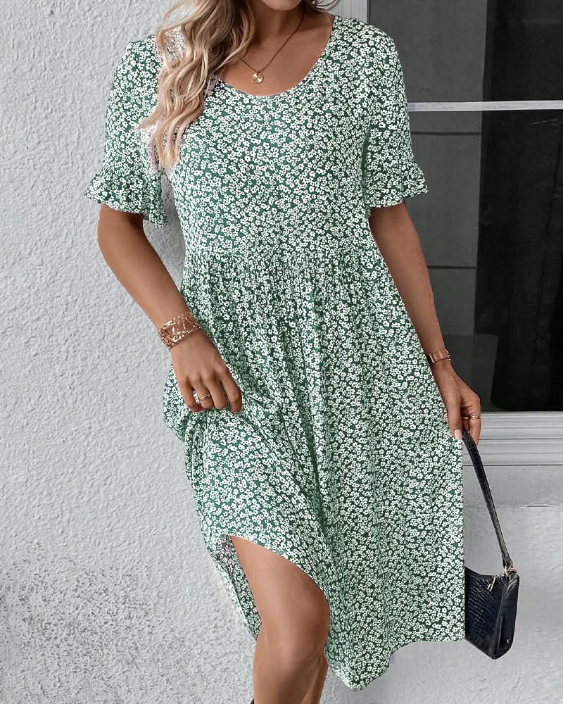 Cordelia | Women's Casual Floral Midi Dress