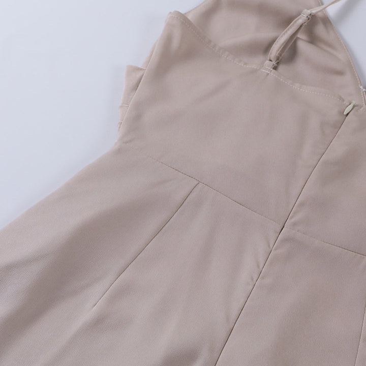 Olyndra | Women's Elegant Cowl Neck Slit Maxi Dress