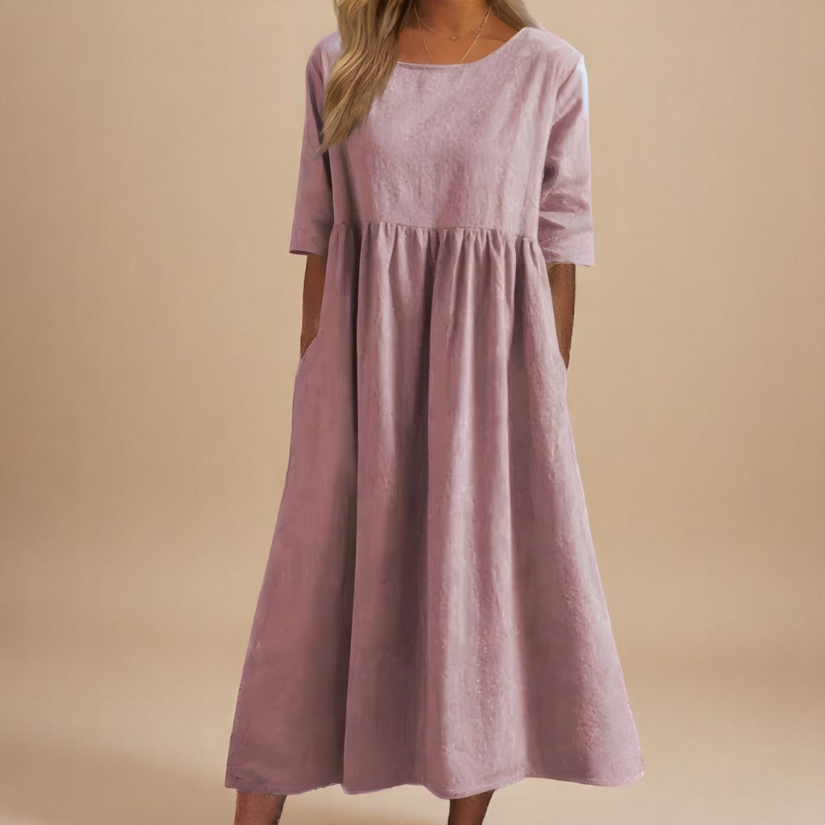 Ysolara | Women's Casual Summer Loose Fit Midi Dress