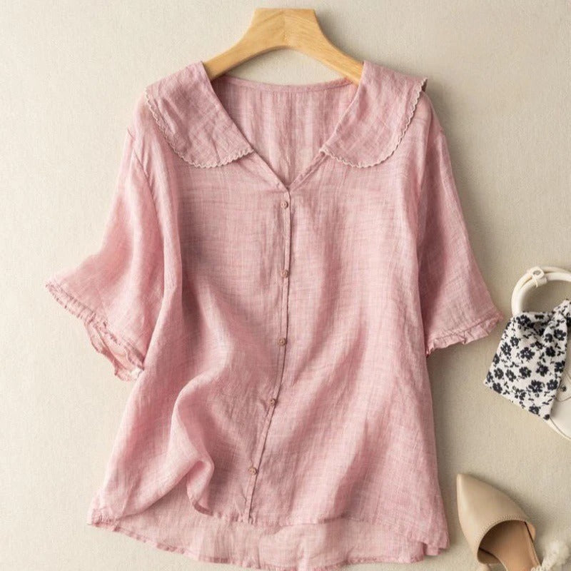 Lyric | Women's Vintage Button Detail Blouse