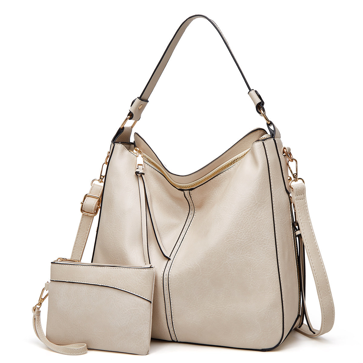 Viveka | Women's Elegant Spacious Hobo Tote Bag