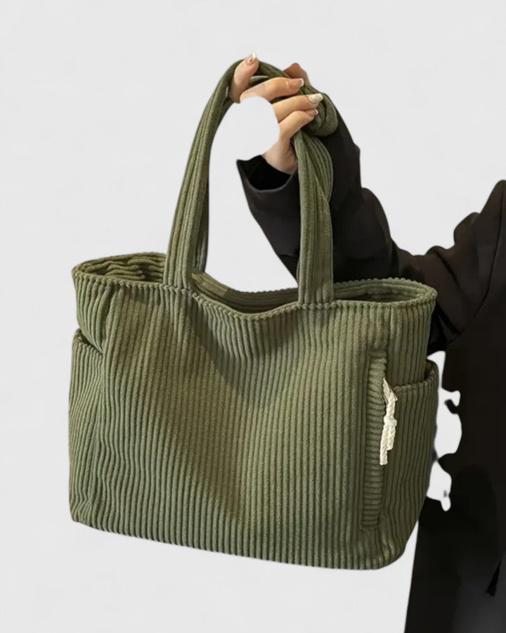 Hadleigh | Women's Structured Open-Top Tote Bag