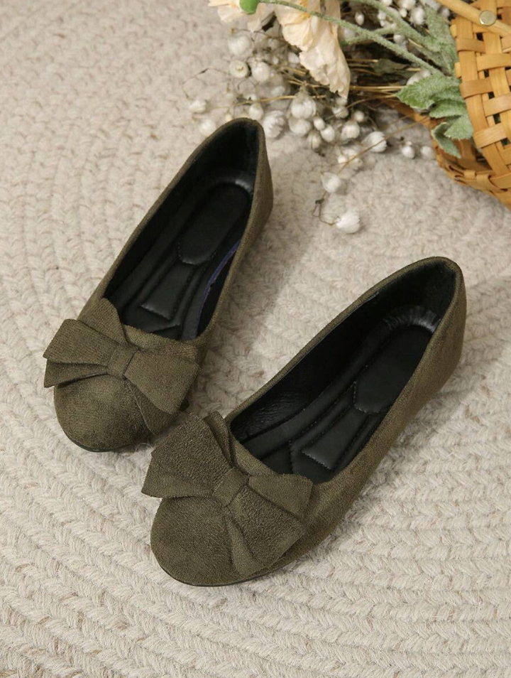 Thiora | Women's Bow Slip-On Comfort Shoes
