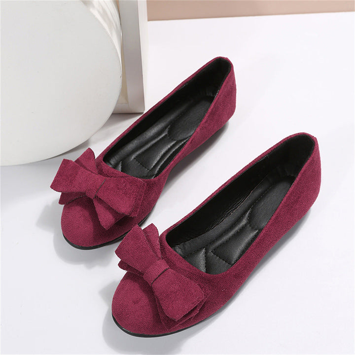 Thiora | Women's Bow Slip-On Comfort Shoes