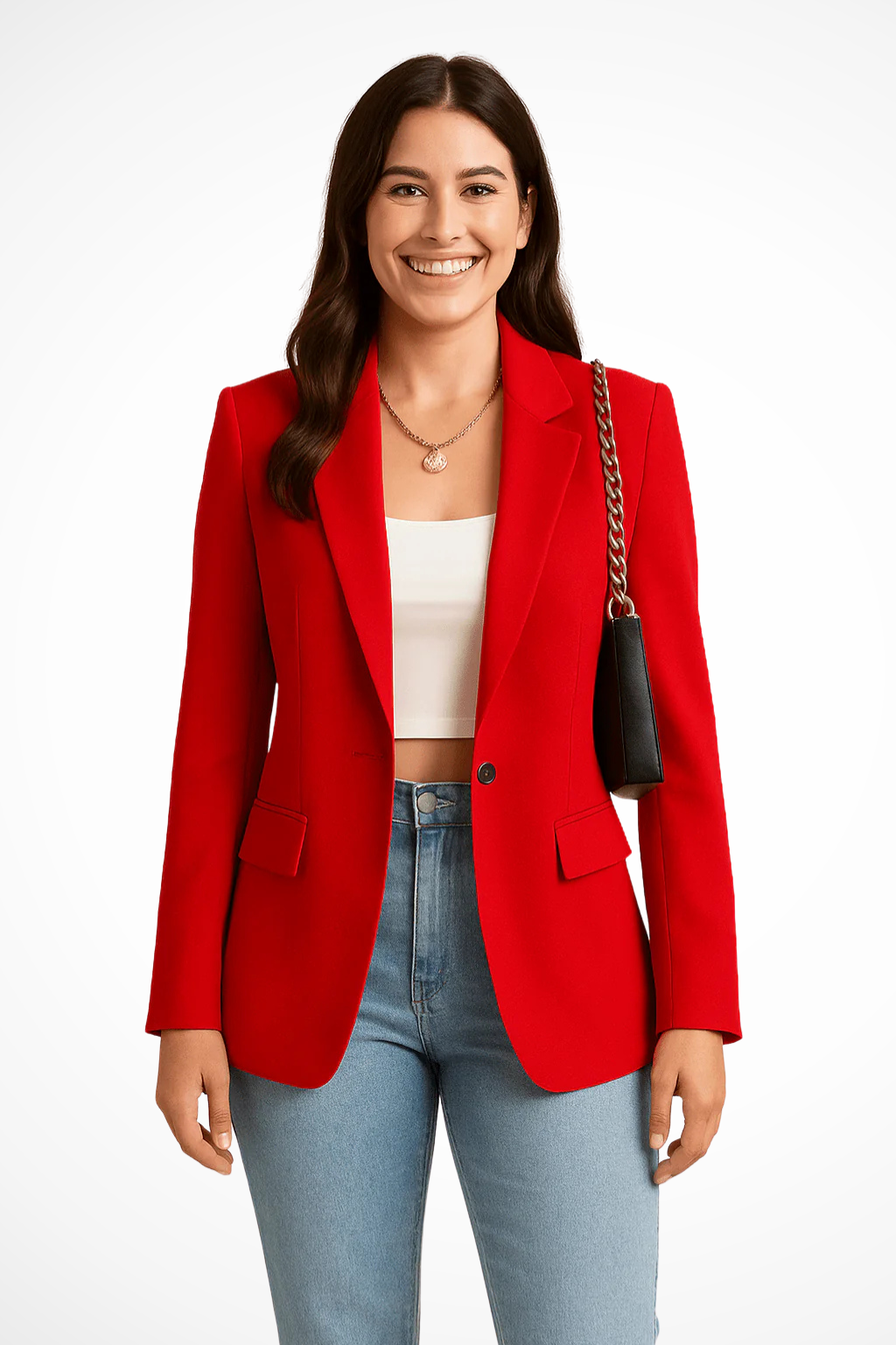 Calypsa | Women's Classic Tailored Blazer