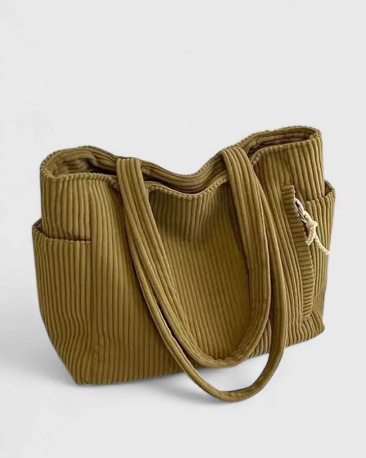 Hadleigh | Women's Structured Open-Top Tote Bag
