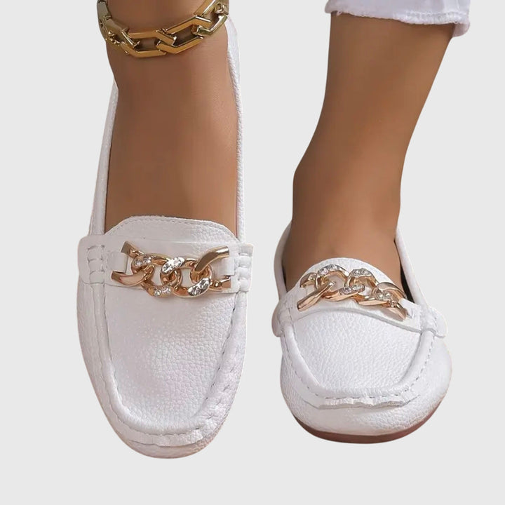 Kestrel | Women's Summer Chain Detail Loafers