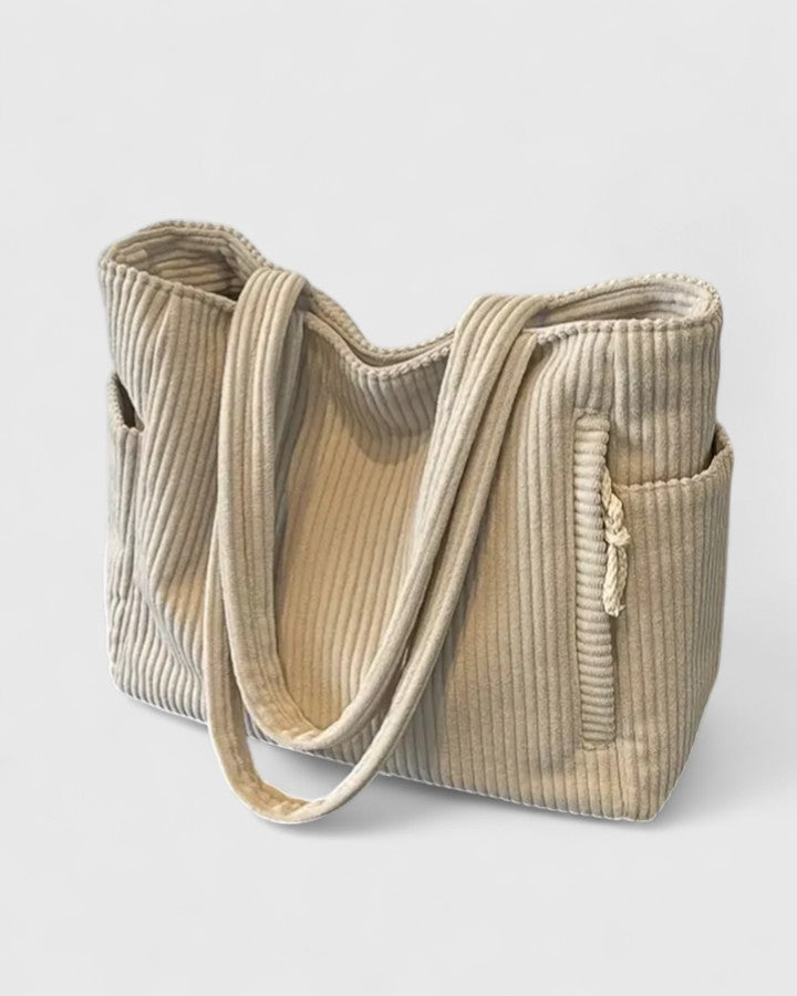 Hadleigh | Women's Structured Open-Top Tote Bag