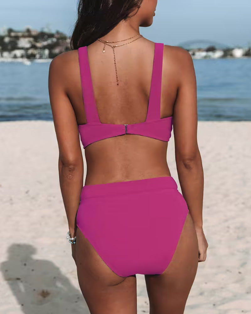 Cindra | Women's High Waist Bikini Set Swimsuit