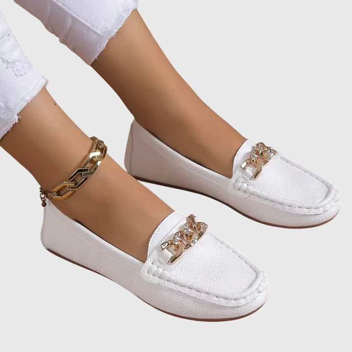Kestrel | Women's Summer Chain Detail Loafers