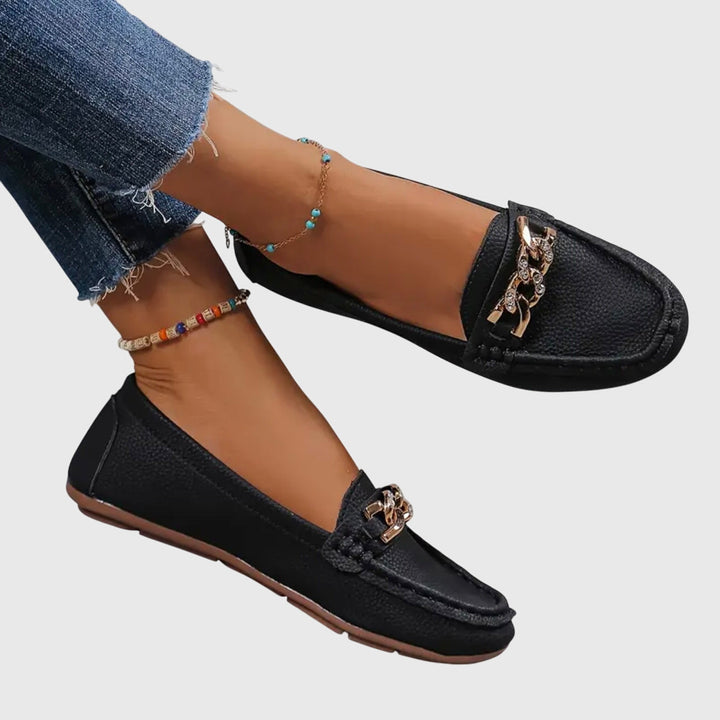 Kestrel | Women's Summer Chain Detail Loafers