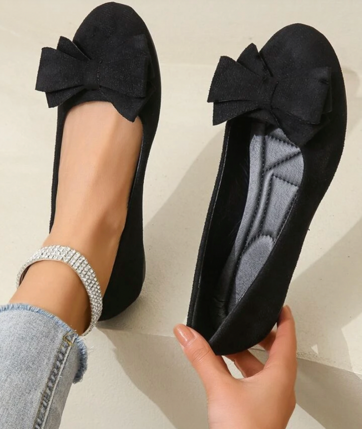 Thiora | Women's Bow Slip-On Comfort Shoes