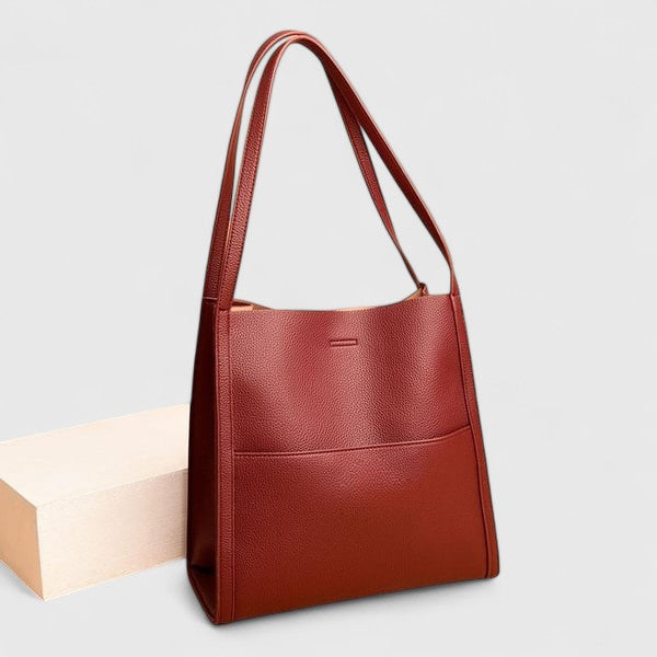 Imogen | Women's Minimalist Front-Pocket Tote Bag