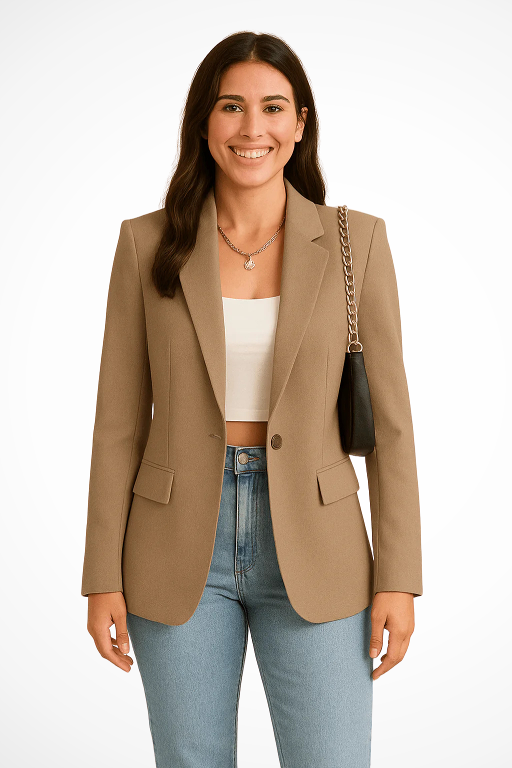 Calypsa | Women's Classic Tailored Blazer