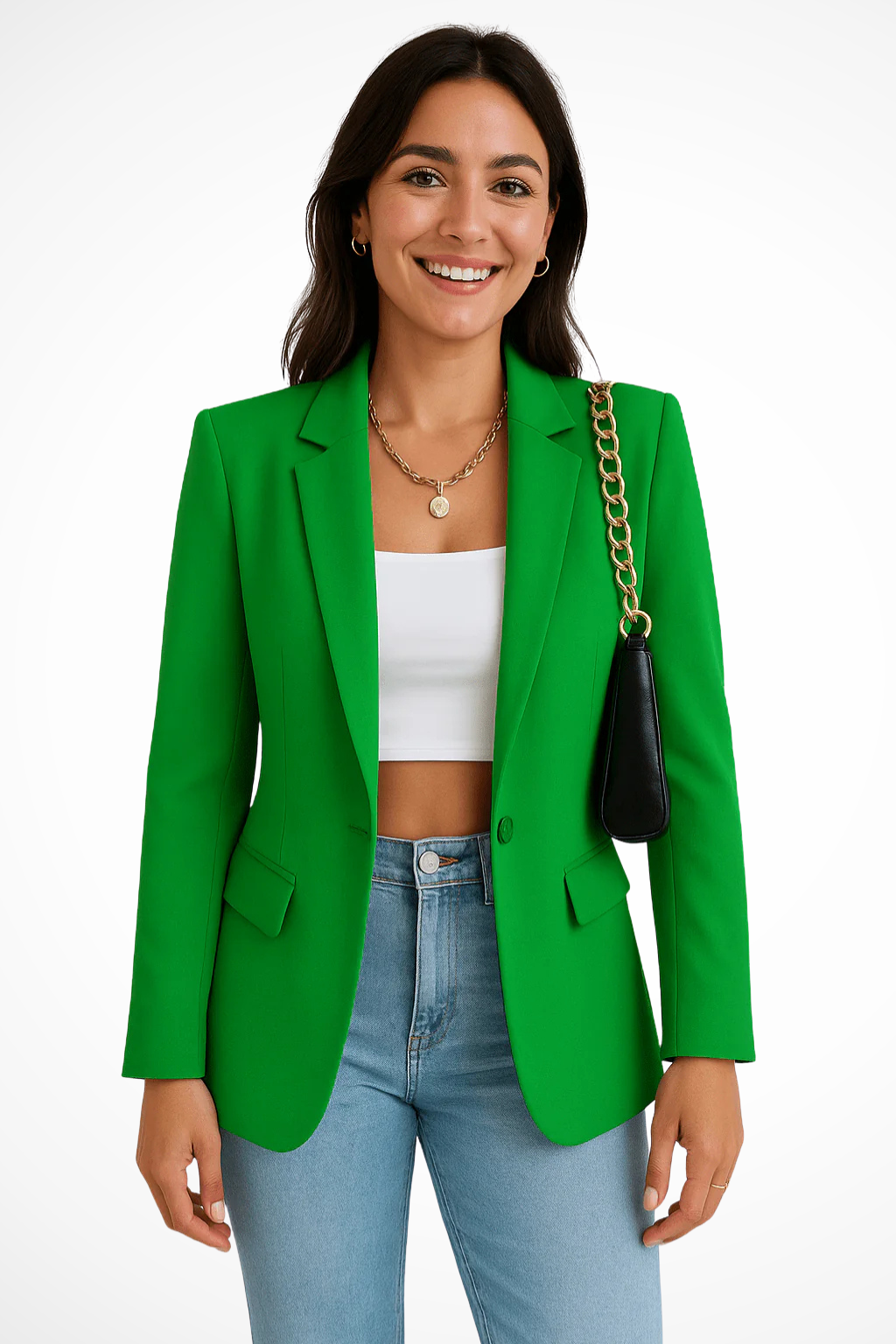 Calypsa | Women's Classic Tailored Blazer