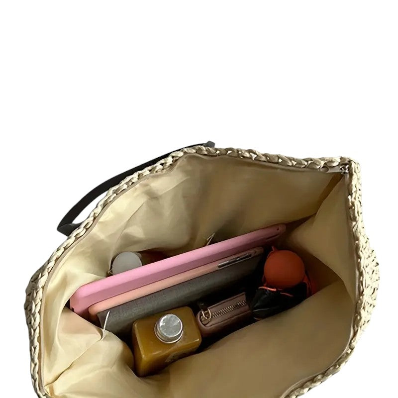 Daphne | Women's Casual Woven Straw Tote Bag