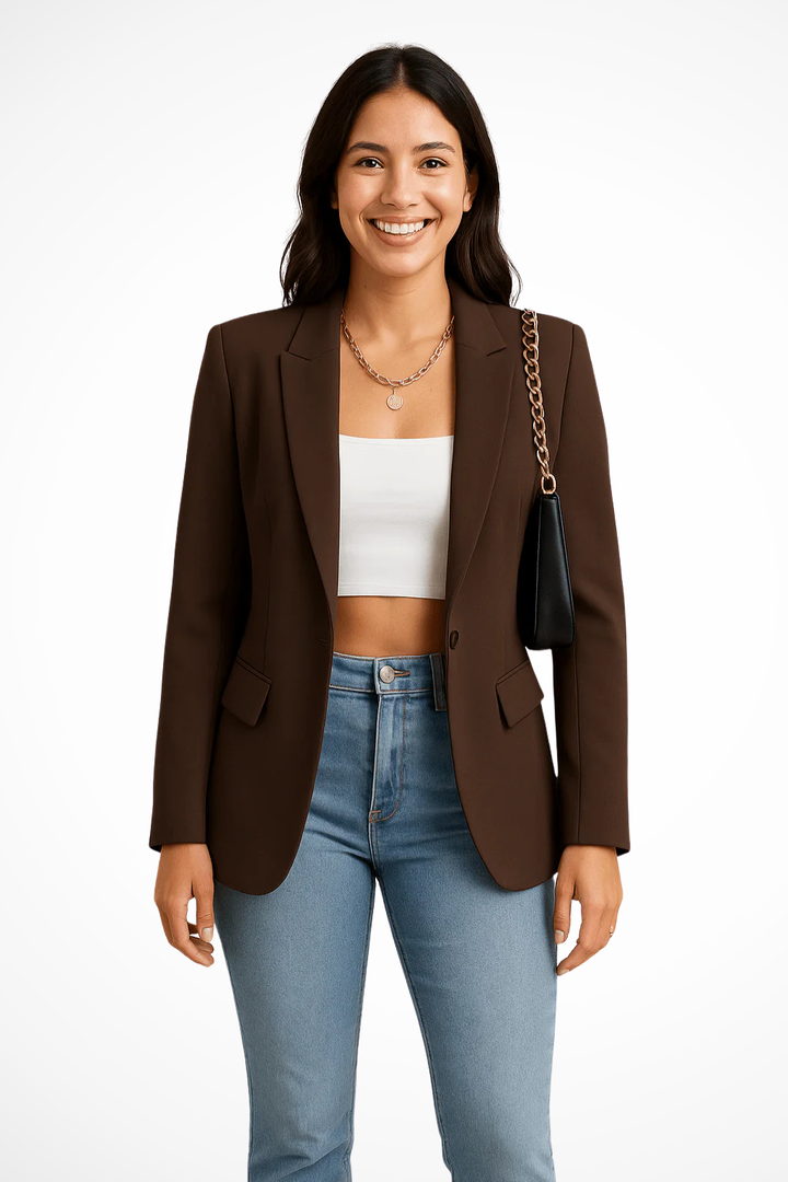 Calypsa | Women's Classic Tailored Blazer