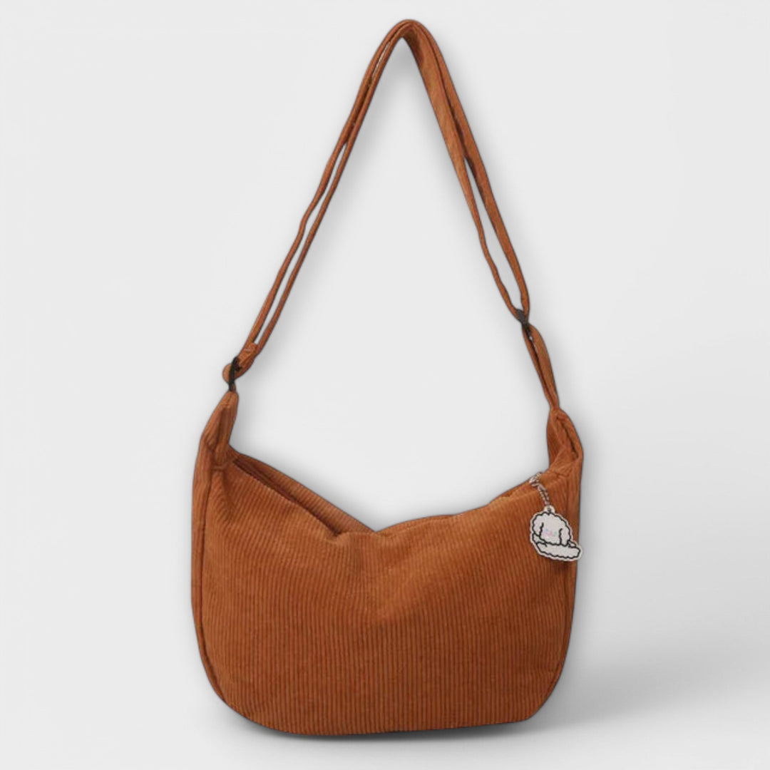 Emberly | Women's Elegant Corduroy Shoulder Bag