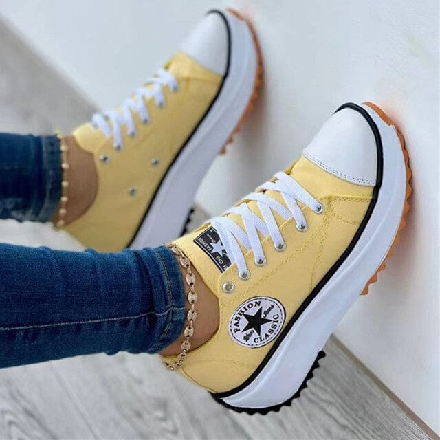 Brinley | Women's Lace-Up Platform Sneakers