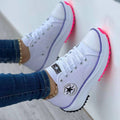 Brinley | Women's Lace-Up Platform Sneakers