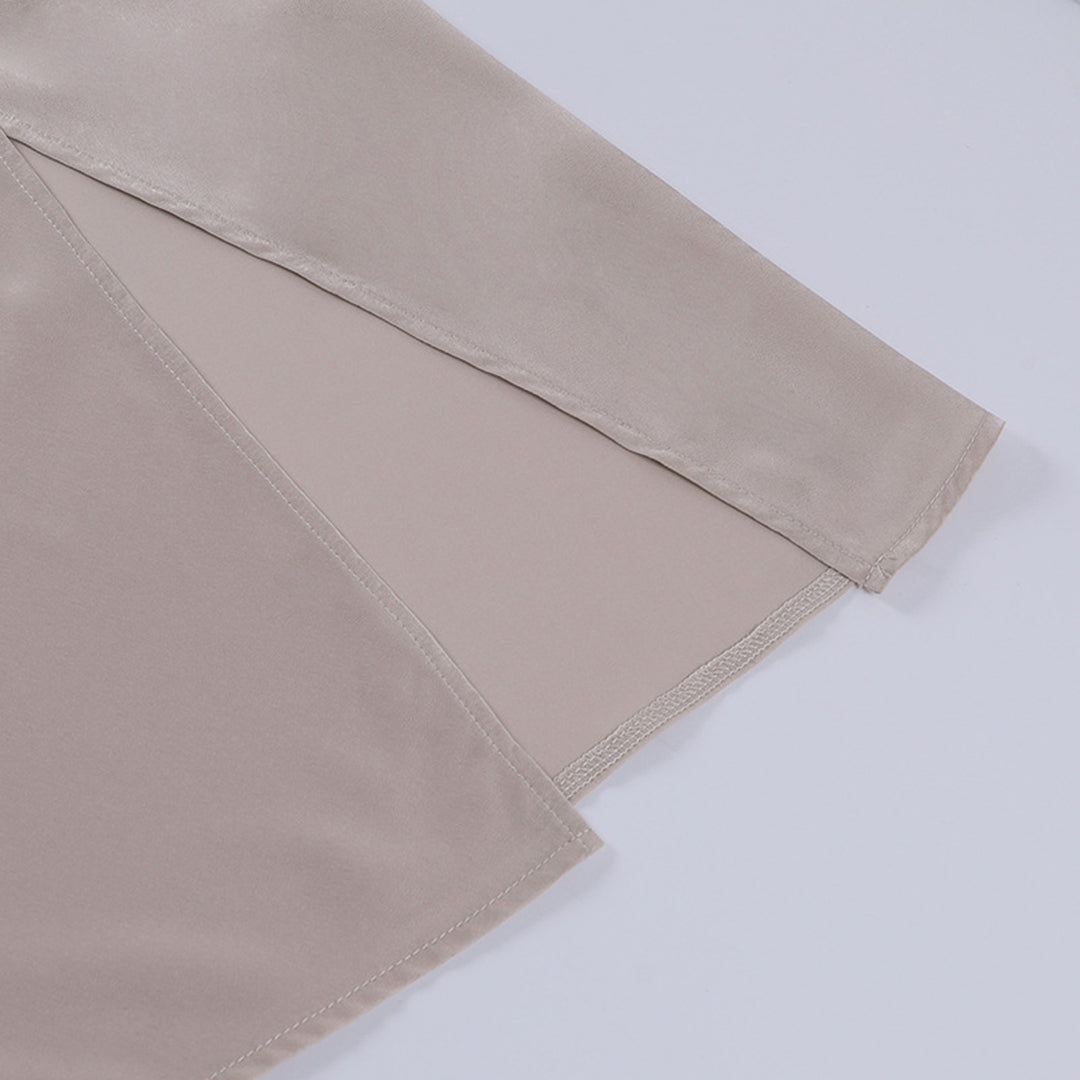 Olyndra | Women's Elegant Cowl Neck Slit Maxi Dress