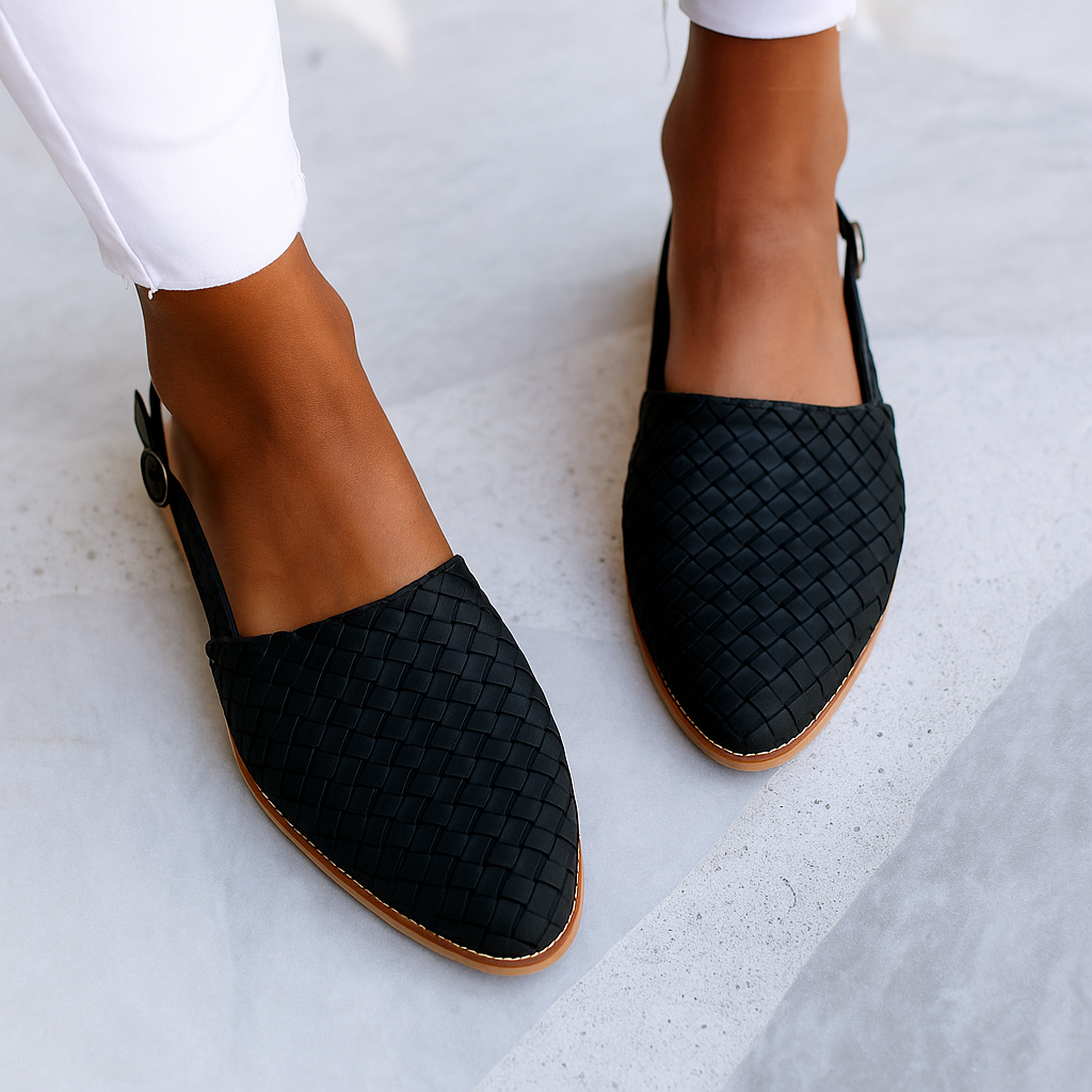 Aurieth | Women's Casual Woven Slip-On Sandals