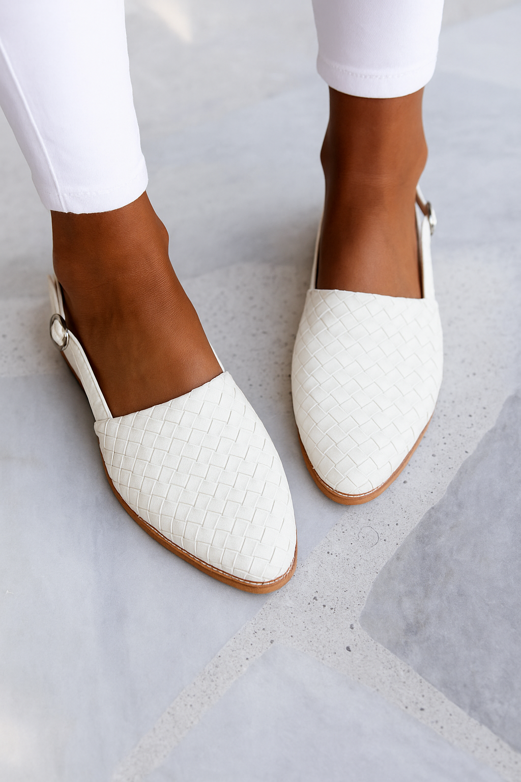 Aurieth | Women's Casual Woven Slip-On Sandals