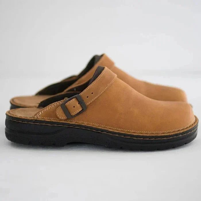 Avenira | Women's Buckle Slip-On Sandals
