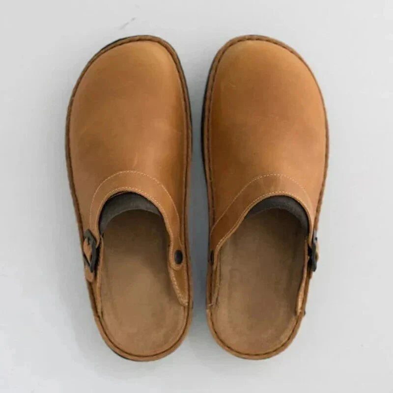 Avenira | Women's Buckle Slip-On Sandals