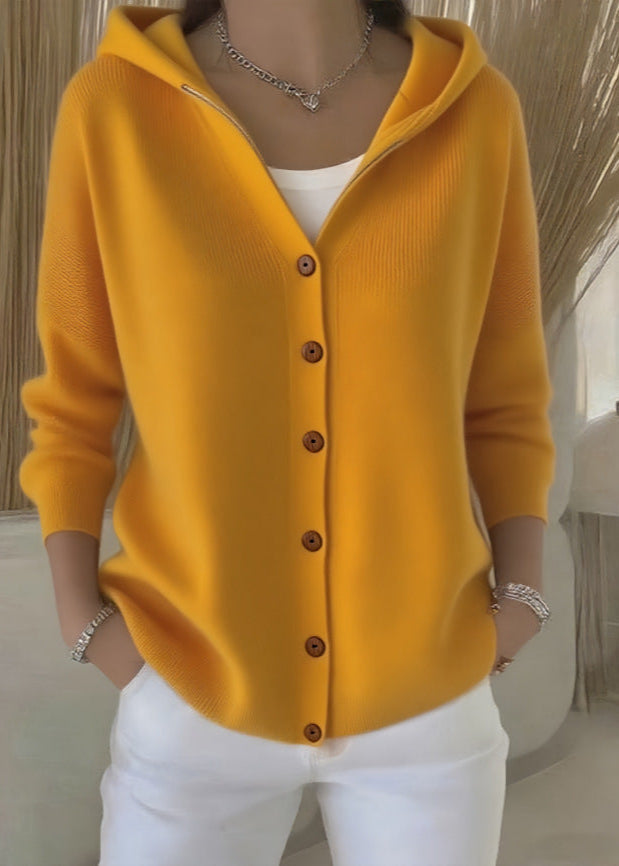 Calyraen | Women's Elegant Button-Up Cardigan