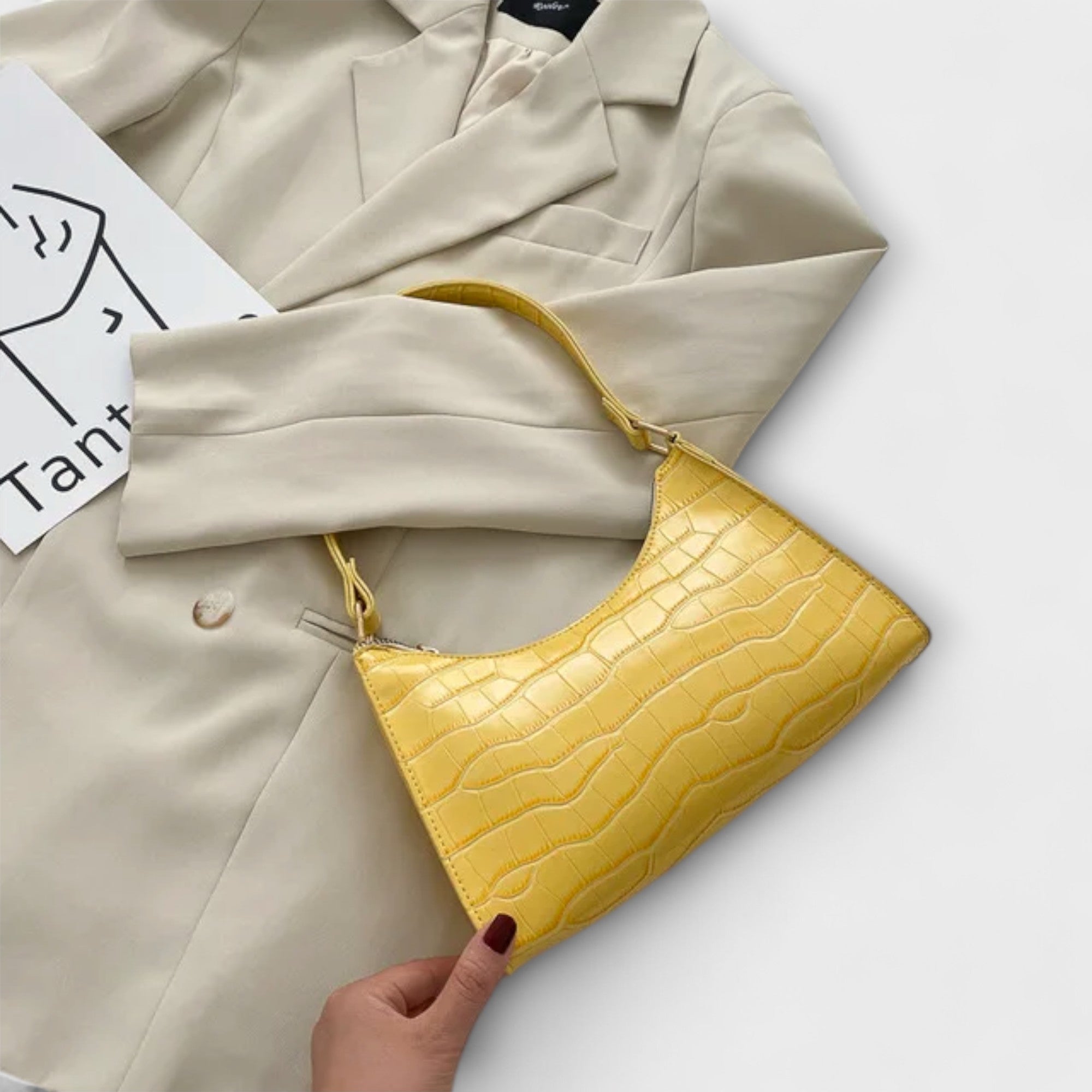 Brenna | Women's Chic Embossed Shoulder Bag