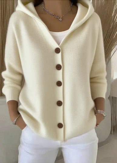 Calyraen | Women's Elegant Button-Up Cardigan