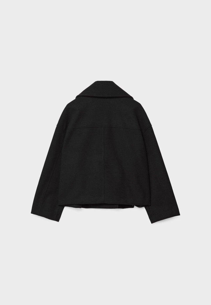 Theolise | Women's Chic Double-Breasted Cropped Jacket