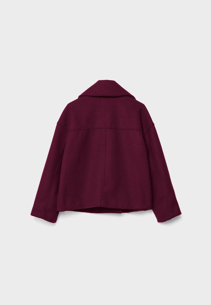 Theolise | Women's Chic Double-Breasted Cropped Jacket