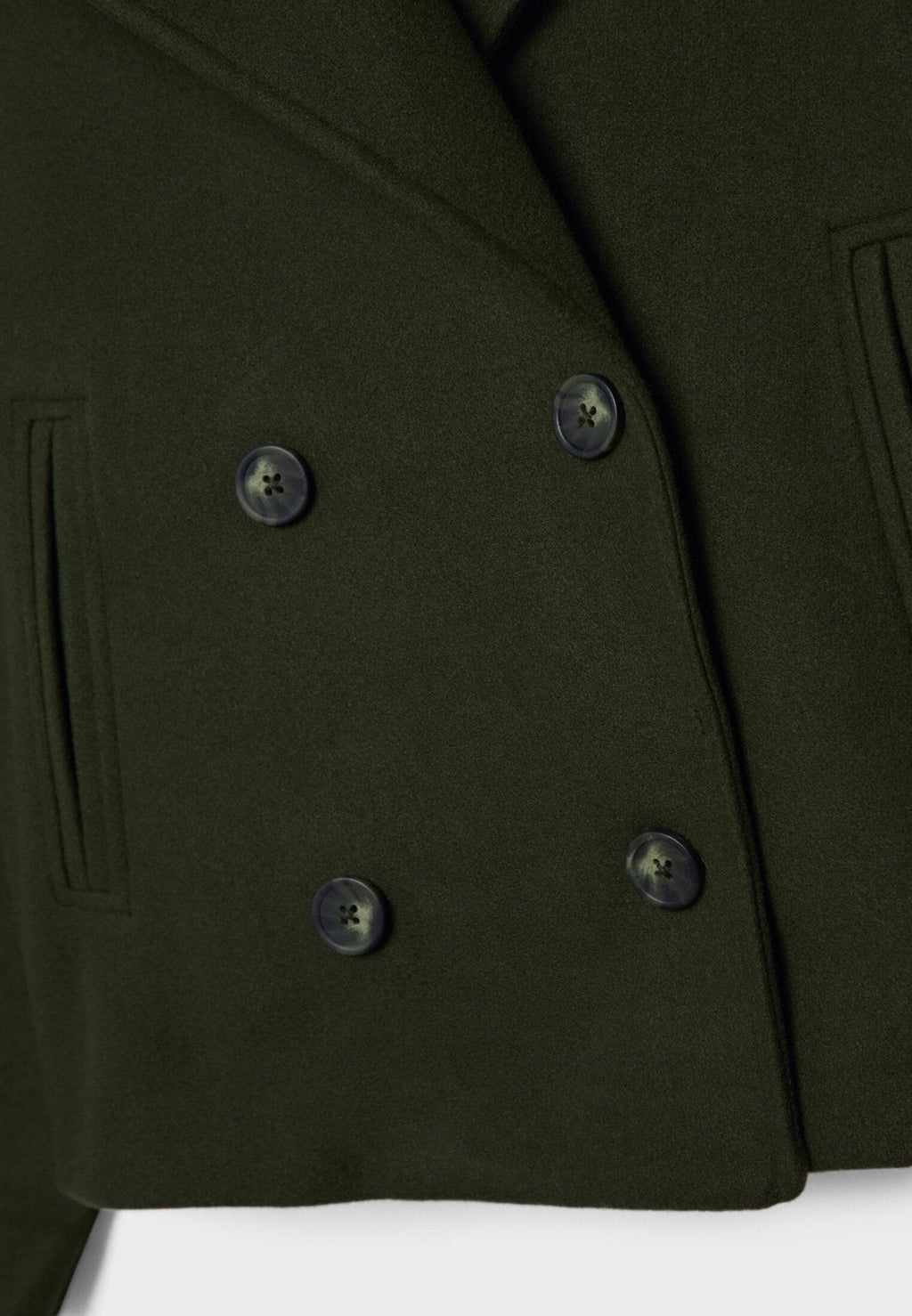 Theolise | Women's Chic Double-Breasted Cropped Jacket