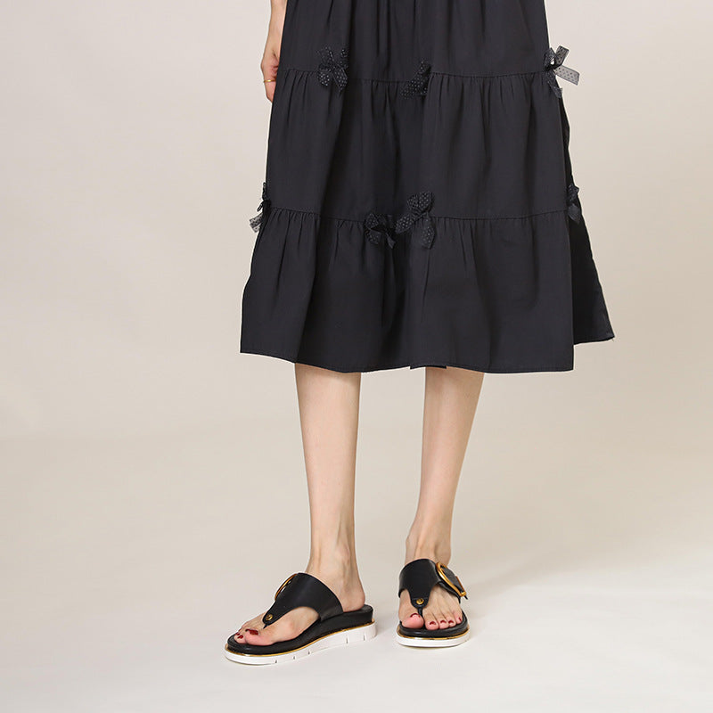 Xiomarette | Women's Cushioned Thong Slide Sandals