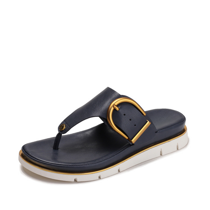 Xiomarette | Women's Cushioned Thong Slide Sandals