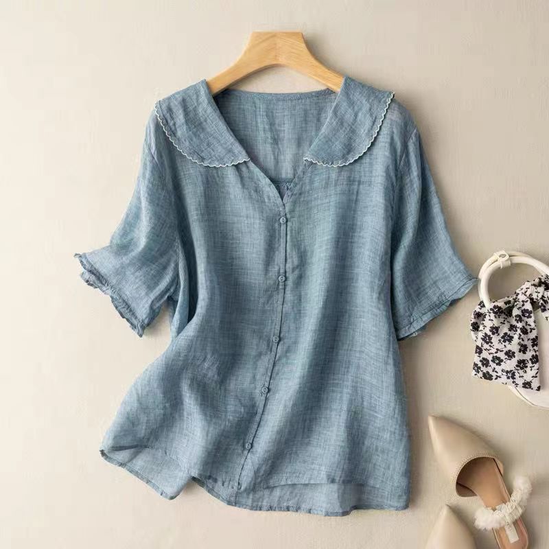 Lyric | Women's Vintage Button Detail Blouse