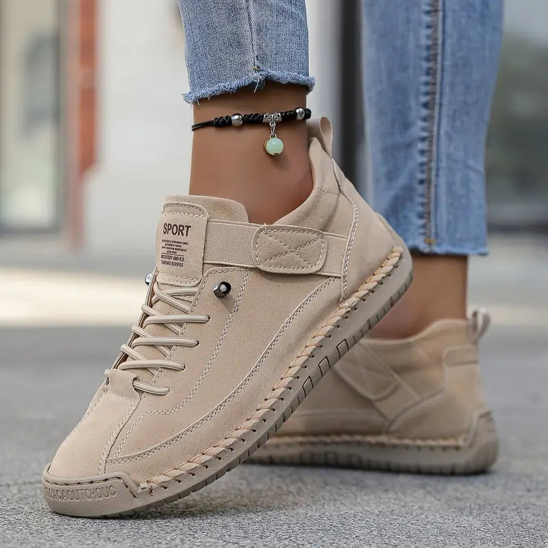 Iverra | Women's Lace-Up Strap Closure Sneakers