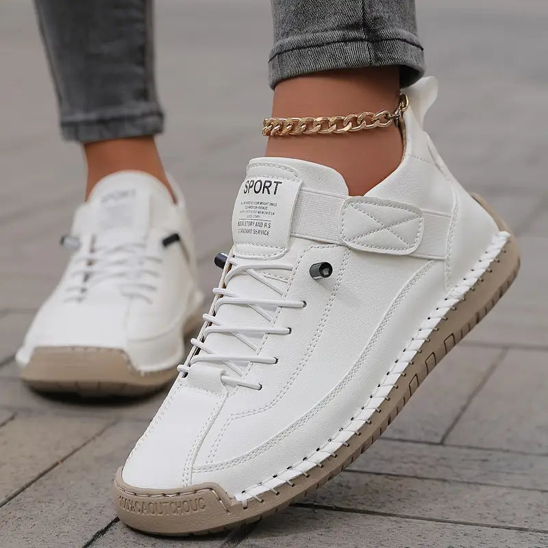 Iverra | Women's Lace-Up Strap Closure Sneakers