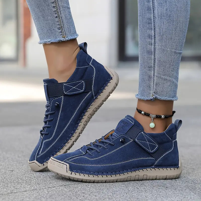 Iverra | Women's Lace-Up Strap Closure Sneakers