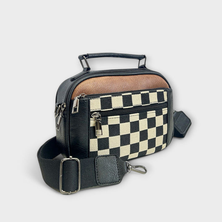 Vynra | Women's Checkerboard Trendy Shoulder Bag