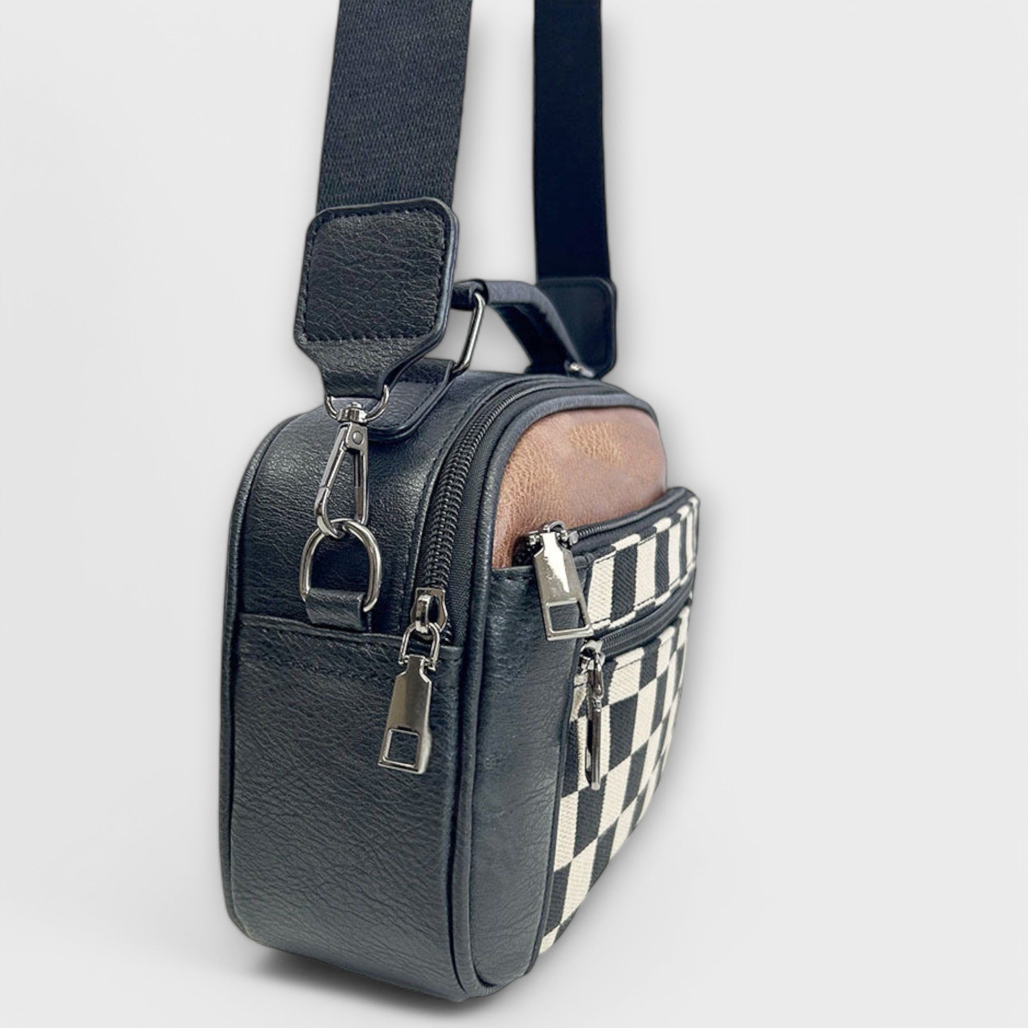 Vynra | Women's Checkerboard Trendy Shoulder Bag