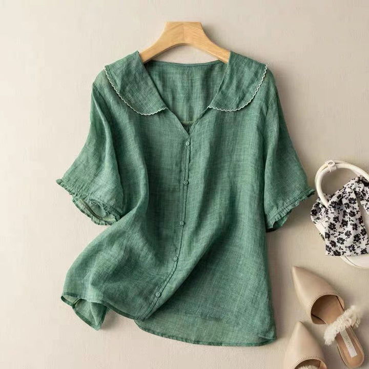 Lyric | Women's Vintage Button Detail Blouse