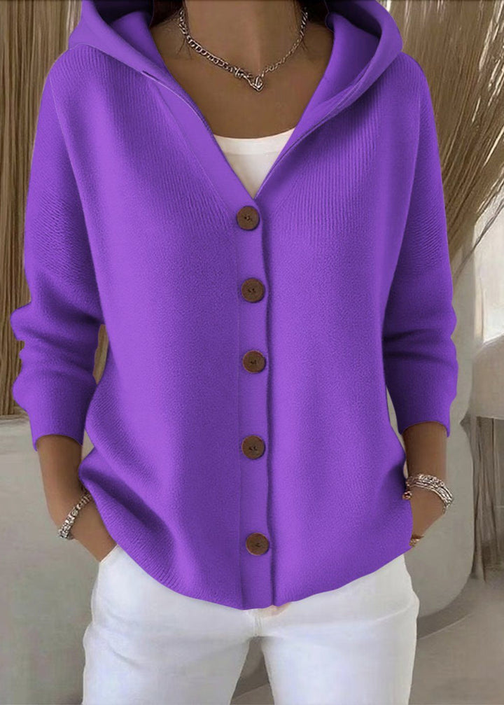 Calyraen | Women's Elegant Button-Up Cardigan
