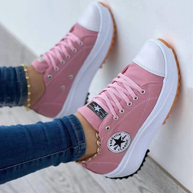 Brinley | Women's Lace-Up Platform Sneakers