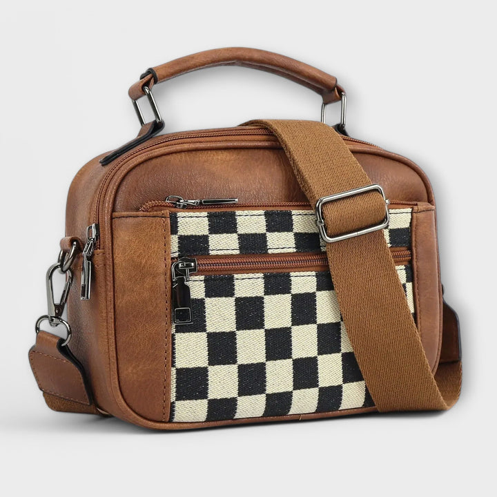 Vynra | Women's Checkerboard Trendy Shoulder Bag